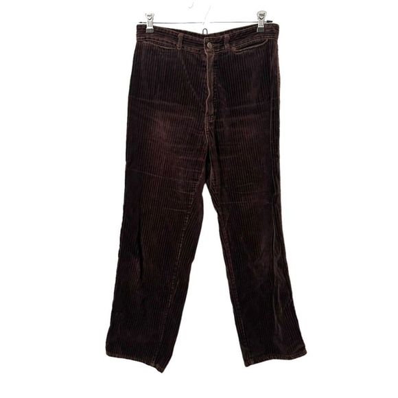 DANIEL LAURENT Vintage Brown Corduroy‎ Pants Sz 44 (MEDIUM) - Picture 1 of 5